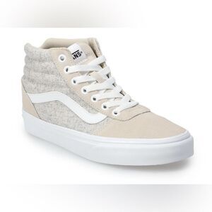 Vans Women’s Ward Grey Suede High Top Shoe NWOT